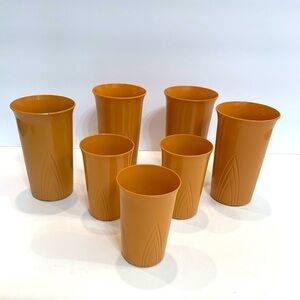 Set of 7 STANLEY HOME Products Vintage Retro Nesting Juice Tumbler Plastic